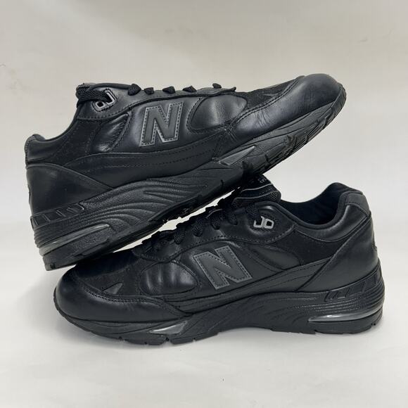 New Balance 991 “Triple Black” MiUK (M991TK) main image 7